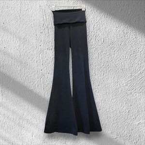 Lowrise Washed Bell Bottom Pants